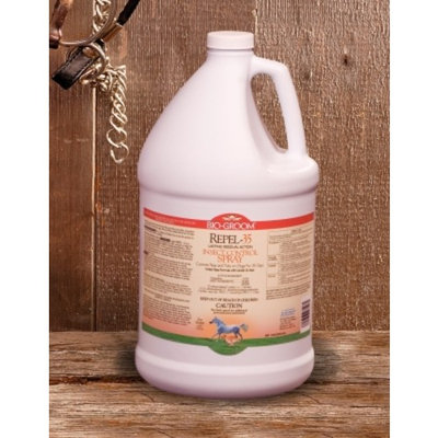 Bio-Groom 08128 Repel 35 Residual Action Insect Control Dog Spray, 1 gal