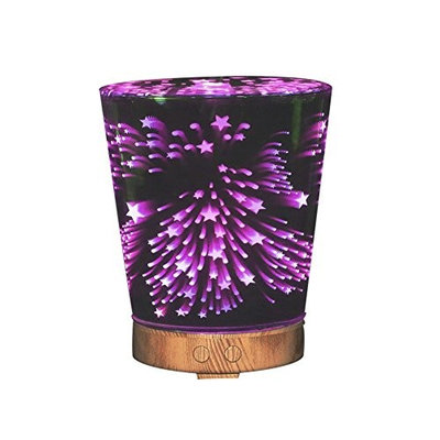 MYY Aroma Diffuser Essential Oil Diffusers Aromatherapy Humidifier 7 Color LED Lights For Office Home Bedroom Living Room Study Yoga Spa