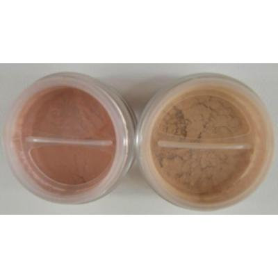 Bella Pierre Mineral Foundation MF003 Latte + Blush MB001 Desert Rose + FREE LED Key Chain