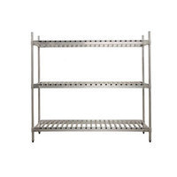 Prairie View Industries Aluminum Beer Keg Storage Rack - 3 Shelf Unit: 15 Keg Shelf
