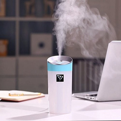 300ML Ultrasonic Humidifier USB Car Humidifier Mini Aroma Essential Oil Diffuser Aromatherapy Mist Maker Home Office, USB Humidifier Ultrasonic Humidifier Air Aroma Diffuser Mist Maker