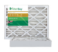 AFB Gold MERV 11 10x24x4 Pleated AC Furnace Air Filter. Filters. 100% produced in the USA. (Pack of 2)