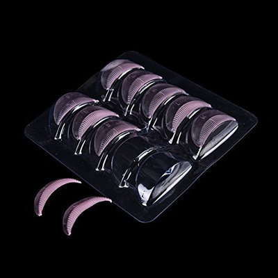 1 Set (5 Pair/Set) Eyelash Curlers 3D Eyelashes Professional Perm Patch Planting Perming Mould Tools Curler Holder Lace Cool Popular Small Mascara Brush Extensions Applicator Eyes Lash Remover Kit
