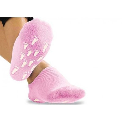 Medex Pink Scented Gel Moisturizing Footsies Helps To Moisturize And Soften Your Feet