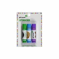 Girl Scouts Cookies Flavored - Lip Smacker - Lip Gloss/Balm Trio .42 oz