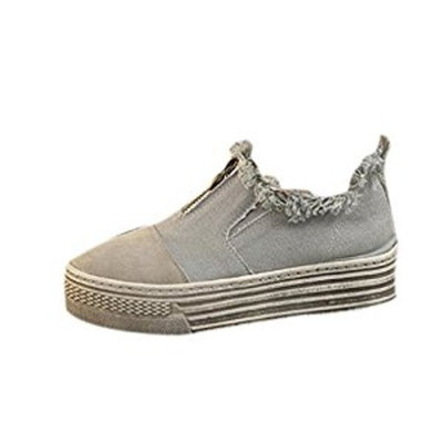 Bescita Women Comfortable Canvas Flat Stylish Slip On Loafers Flats Shoes