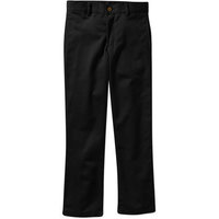 Boys Flat Front Twill Pant With Scotchguard