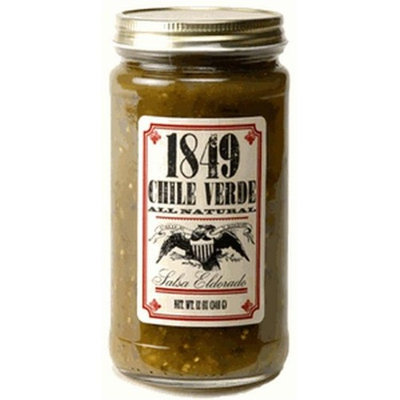 1849 Brand 71104 All Natural Chile Verde Salsa Eldorado - Pack of 12