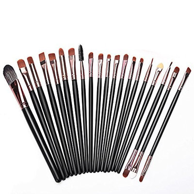 Makeup Brushes Set Premium Kabuki Brushes Synthetic Foundation Blending Blush Face Eyeliner Shadow Brow Concealer Lip Brush Tool Beauty Collection Cosmetic Brushes Kit