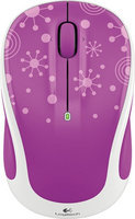 Logitech - M325c Wireless Optical Mouse - Purple Fireworks