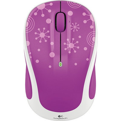 Logitech - M325c Wireless Optical Mouse - Purple Fireworks