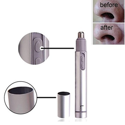 Jinjiu Ear Nose and Facial Hair Trimmer Shaver Battery-Operated Trimmer for Home Use