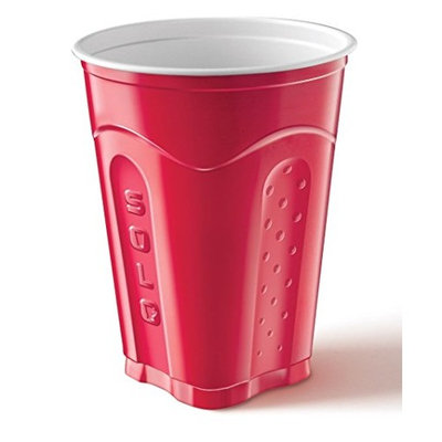 Solo Squared Cups, 18 Oz, Red, 60 Count
