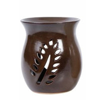 Hosley Brown Ceramic Oil/candle Warmer - 4.2' High