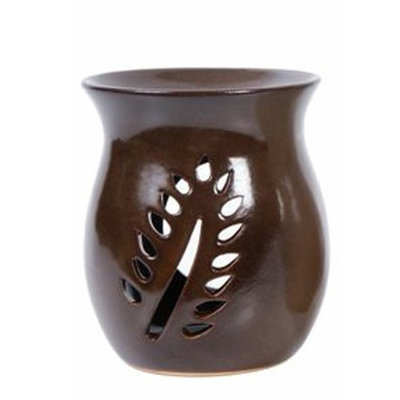 Hosley Brown Ceramic Oil/candle Warmer - 4.2' High