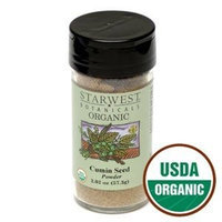 Starwest Botanicals Organic Cumin Seed Powder Jar