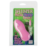 California Exotics Whisper Micro-Heated Bullet, Pink
