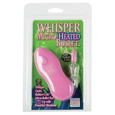 California Exotics Whisper Micro-Heated Bullet, Pink