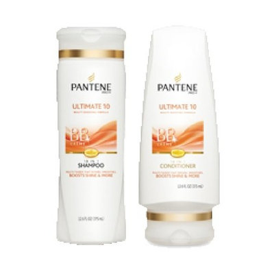 Pantene Pro-v Ultimate 10 Bb Shampoo & Conditioner Set, 12.6 Fl Oz Each