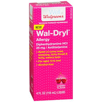 Walgreens Wal-Dryl Allergy, Liquid Cherry