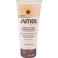 Ambi Skincare Even & Clear Exfoliating Wash, 5 oz