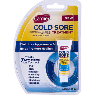 Carmex Cold Sore Treatment Gel - 0.07 oz