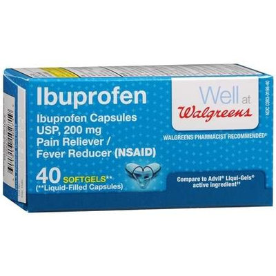 Walgreens Ibuprofen Softgels
