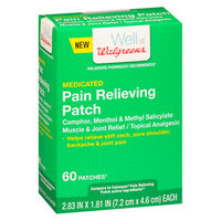 Walgreens Medicated Pain Relief Patches - 60 ea