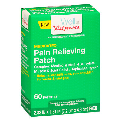 Walgreens Medicated Pain Relief Patches - 60 ea