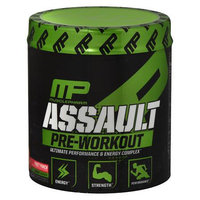 MusclePharm Assault Pre-Workout Powder 30 Servings Fruit Punch - 12.8 oz.