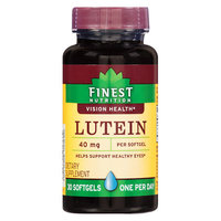 Finest Nutrition Lutein 40 mg Softgels - 30 ea