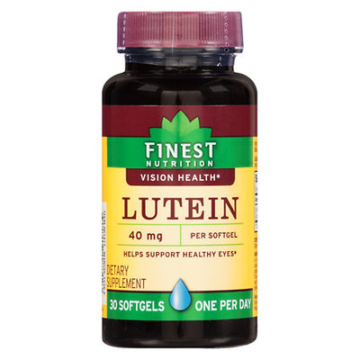 Finest Nutrition Lutein 40 mg Softgels - 30 ea