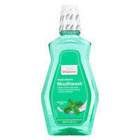 Walgreens Antiseptic Mouthwash Refreshing Mint, Refreshing Mint - 33.8 oz.