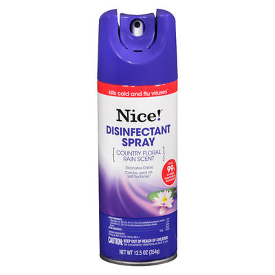Nice! Disinfectant Spray Country Floral Rain - 12.5 oz.