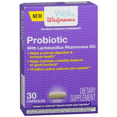 Walgreens Digestive Health Probiotic Capsules