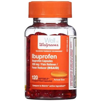 Walgreens Ibuprofen Softgels - 120 ea