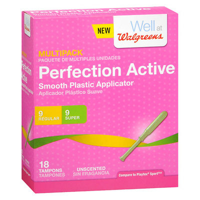 Walgreens Perfection Active Tampons Multi-Pack - 18 ea