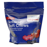 Walgreens Antacid Soft Chews Cherry - 32 ea