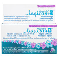 Genomma Lab Lagicam Miconazole 3 Vaginal Antifungal Cream, 200 mg, 0.9 oz