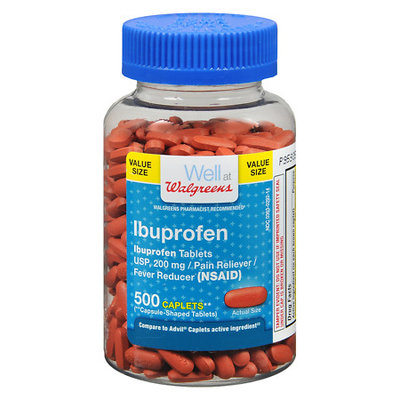 Walgreens Ibuprofen Caplets - 500 ea