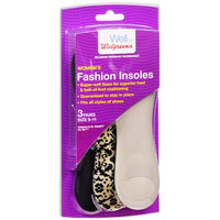Walgreens Women's Fashion Insoles 5-11 - 3 ea