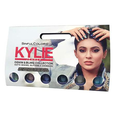 SinfulColors Kylie Jenner Denim and Bling Collection 6 pk - 1 ea