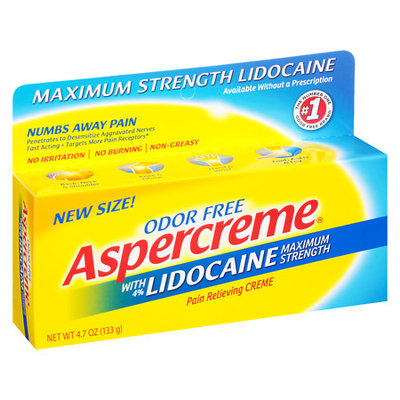Aspercreme Creme with Lidocaine, 4.7 oz