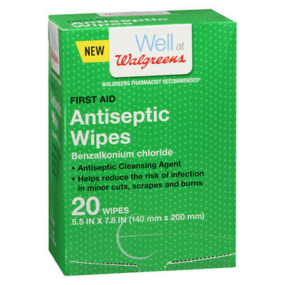 Walgreens Antiseptic Wipes - 20 ea