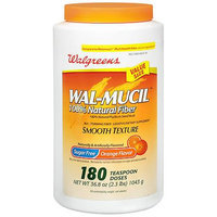 Walgreens Wal-Mucil 100% Natural Fiber Laxative/Diet Supplement Powder
