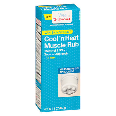 Walgreens Cool N Heat No Mess Muscle Rub - 3 oz.