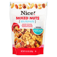 N'ice Nice! Roasted & Lightly Salted Mixed Nuts 50% Peanuts - 10.3 oz.