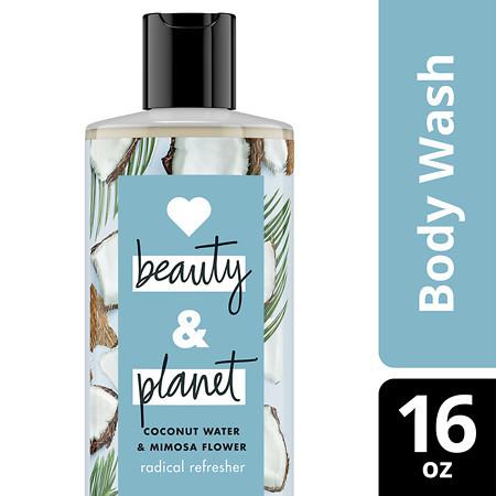 Love Beauty and Planet Coconut Water and Mimosa Flower Radical Refresher Body Wash 16 oz
