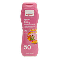 Walgreens Baby Sunscreen Lotion SPF50