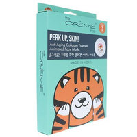 The Creme Shop Perk up, Skin! Tiger Face Mask - Collagen - 4.25 oz.